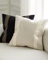 D.v. Kap Home Sloan Throw Pillow In Black