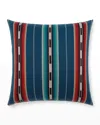 D.v. Kap Home Sonoma Stripe Pillow - 24" In Blue