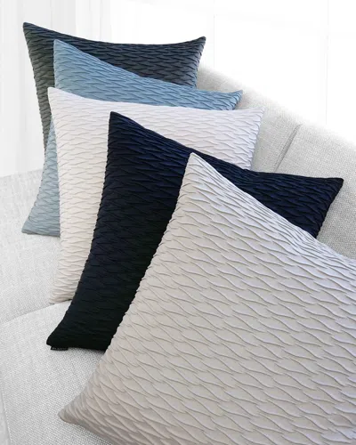 D.v. Kap Home Sophia Throw Pillow, 24" Sq. In Black