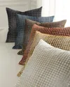 D.v. Kap Home Success Velvet Decorative Pillow, 24" Square In Sapphire
