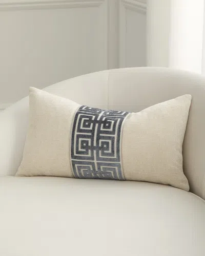 D.v. Kap Home Terus Lumbar Pillow, 14" X 24" In Harbor