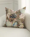 D.v. Kap Home Thriving Decorative Pillow, 24" Square In Brown