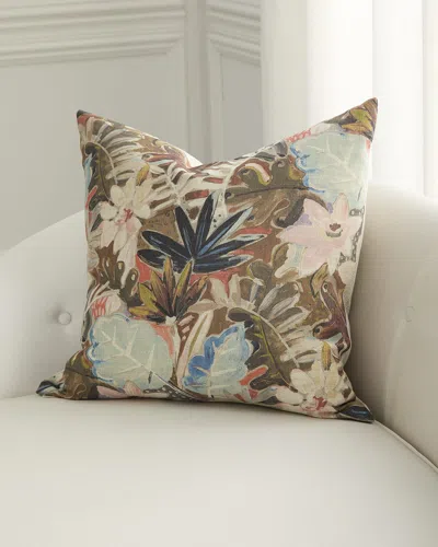 D.v. Kap Home Thriving Decorative Pillow, 24" Square In Brown