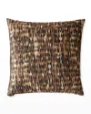 D.v. Kap Home Tonga Decorative Pillow, 24" X 24" In Ginger