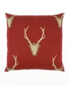 D.v. Kap Home Uncle Buck Lounge Pillow In Red