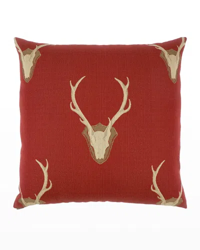 D.v. Kap Home Uncle Buck Lounge Pillow In Red