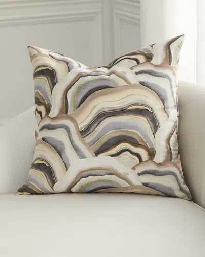 D.v. Kap Home Verve Decorative Pillow, 24" Square In Gray