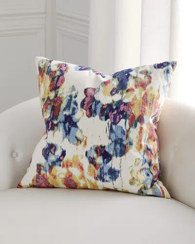 D.v. Kap Home Vibrato Tye-dye Decorative Pillow, 24" Square In Multi