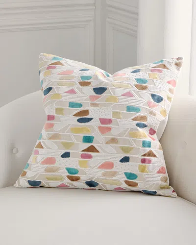 D.v. Kap Home Waldo Decorative Pillow, 24" Square In Multi