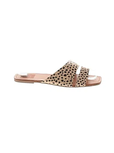 Pre-owned Dv Sandals In Brown