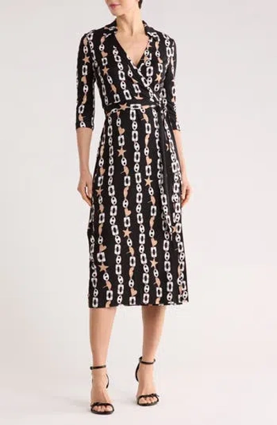 Dvf Abigail Wrap Midi Dress