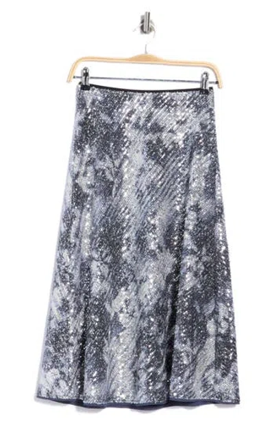 Dvf Araminta Sequin Midi Skirt In Multi