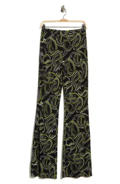 Dvf Brooklyn Wide Leg Pants In Multi