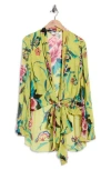 Dvf Doris Long Sleeve Top In Multi