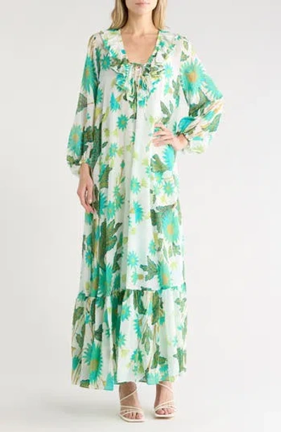 Dvf Kylie Dress In Green