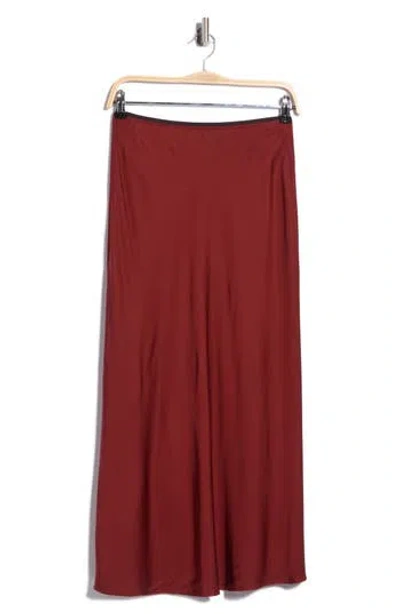 Dvf Malik Midi Skirt In Brown