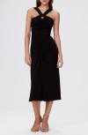 DVF NEELY RUCHED DRESS