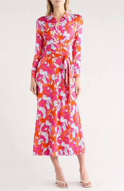 Dvf Sana Two Dress In Pink
