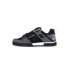 Dvs Comanche 2.0+ Men's Skate Shoes Black/charcoal/lime Nubuck In Black/charcoal/lime Nubuck