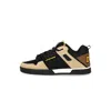 Dvs Comanche 2.0+ Men's Skate Shoes In Black/tan/yellow/suede