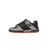 Dvs Comanche 2.0+ Men's Skate Shoes Charcoal/black/fiery Red/blue/nubuck In Charcoal/black/fiery Red/blue/nubuck