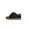 Dvs Men's Enduro 125 Black/gum Suede Skate Shoes In Black/gum Suede