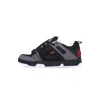 Dvs Men's Skate Shoes Comanche Black/charcoal/fiery Red/nubuck In Black/charcoal/fiery Red/nubuck