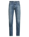 Dw Denim World Man Jeans Blue Size 34 Cotton, Elastane