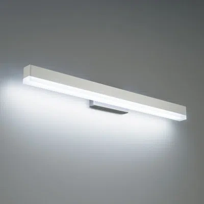Dweled 1-light Dimmable Led Bath Bar In Brushed Aluminum