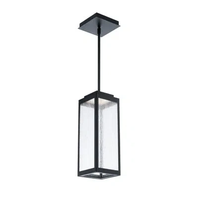 Dweled Amherst 6" Led Outdoor Pendant 3000k In Black