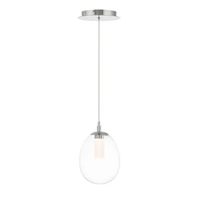 Dweled Bolla 1 - Light Chrome Led Single Pendant