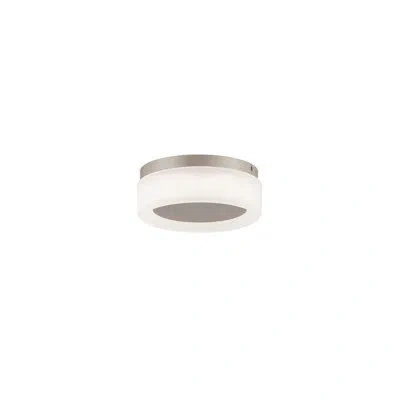 Dweled Bonham Led Flush Mount In Brushed Nickel