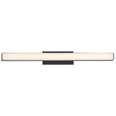Dweled Brink 24" Wide Brushed Black 3500k Led Bath Light