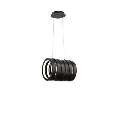 Dweled Cabot Led Linear Pendant In Black