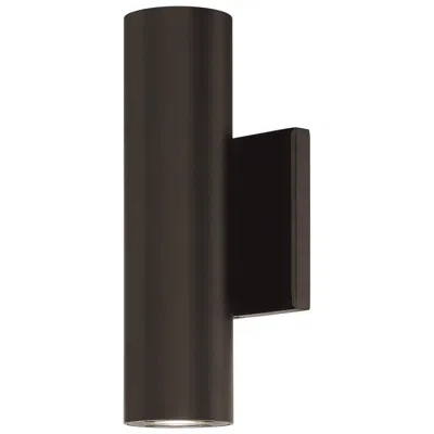 Dweled Caliber 10" High Bronze Led Outdoor Wall Light