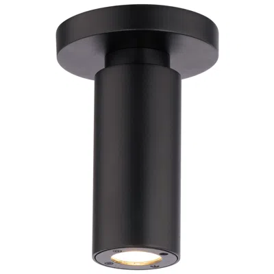 Dweled Caliber2 3/4" Wide Black Led Outdoor Ceiling Light