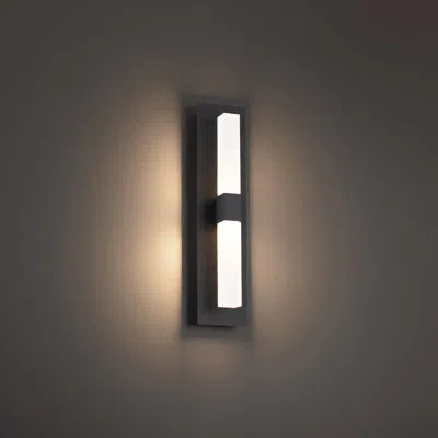 Dweled Camelot 3.75" Dimmable Led Wall Sconce 3000k In Black
