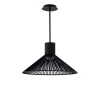Dweled Cappe Black Dimmable Led Pendant In Black