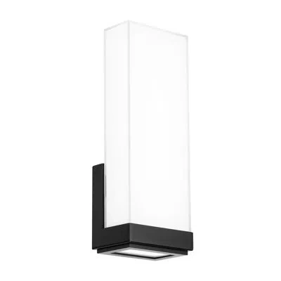 Dweled Coltrane 1 - Light Led Dimmable Flush Mount In Black