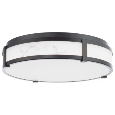 Dweled Constantine 17 1/2" Wide Black Led Ceiling Light