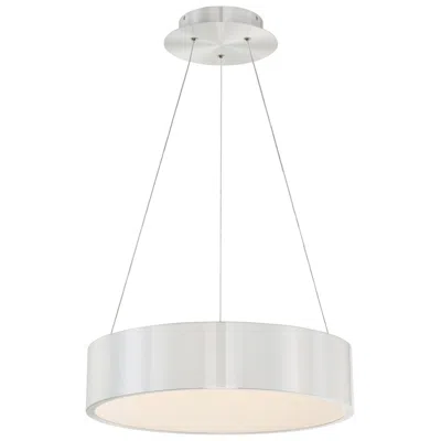 Dweled Corso 18" Wide Brushed Aluminum Led Pendant Light