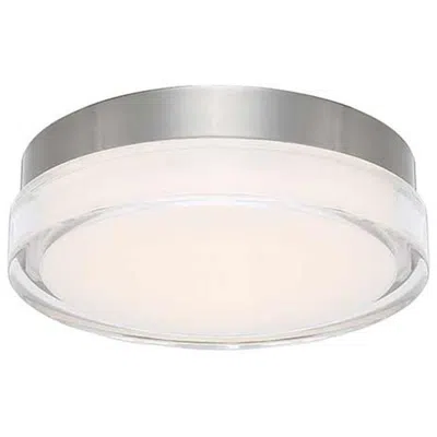 Dweled Dot 9" Wide Stainless Steel Led Ceiling Light
