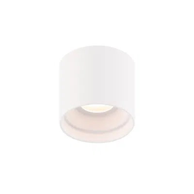 Dweled Downtown 4.5"h X 5"w 1-light Flush Mount In White