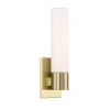 Dweled Elementum 1-light Led Flush Mount In Chrome