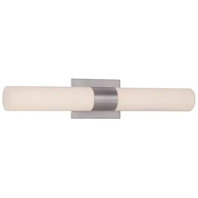 Dweled Elementum 22" Wide Brushed Nickel Led Bath Light
