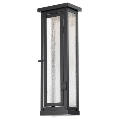 Dweled Eliot 20" High Black Led Outdoor Wall Light