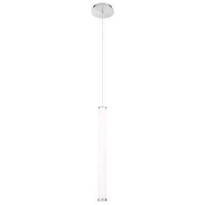 Dweled Flare 2 1/2" Wide Brushed Nickel 27 Watt Led Mini Pendant In Silver