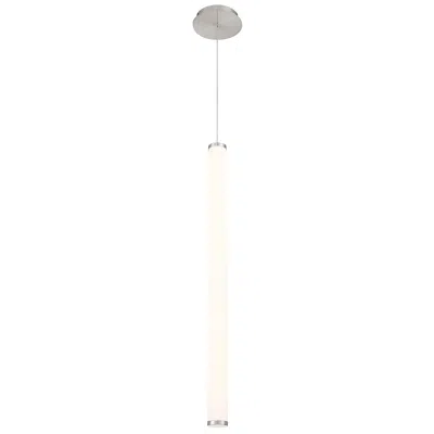 Dweled Flare 2 1/2" Wide Brushed Nickel 37 Watt Led Mini Pendant