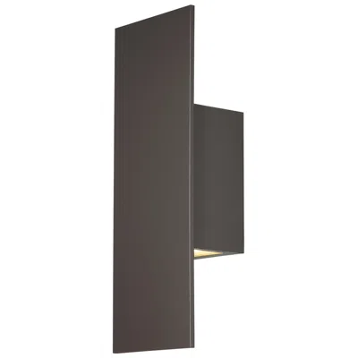 Dweled Icon 14" High Bronze Led Outdoor Wall Light