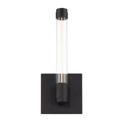 Dweled Jedi Aluminum Led Armed Sconce In Black